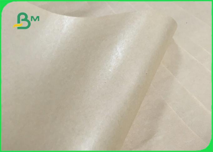 Wrapping Food Safe MG Brown Kraft Paper Roll of 32grams and 24gsm FDA FSC ISO certificate