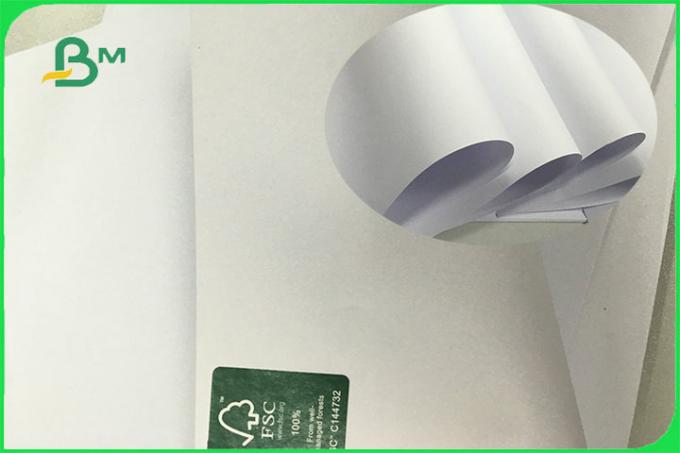 Long Grain High Whiteness Wood Free Offset Paper Uncoated Pure Wood Pulp FSC