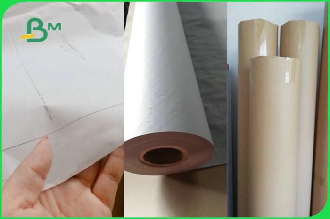 80gsm High Quality CAD Plotter Garment Paper For Garment Cutting Room Tracing