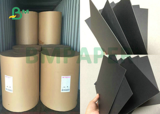 Niepowlekany 800 g / m2 1000 g / m2 1200 g / m2 Czarny papier kartonowy do sztywnego pudełka 70 x 100 cm