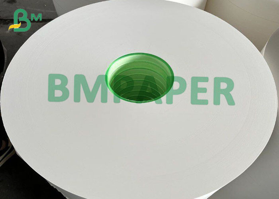 Papier opakowaniowy z białej słomy o gramaturze 28 g / m2 w rolce 32 mm 35 mm 37 mm 38 mm