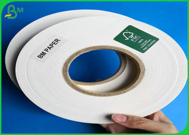 Biodegradowalna rolka papieru do pakowania słomy o gramaturze 60gsm 120gsm 14mm 15mm do słomki do picia