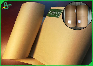 50GSM Good Brown Kraft Paper Arkusze Anti Curl Greaseproof For Packing Nut