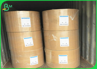 250 g / m2 - 400 g / m2 niebielonej naturalnej brązowej rolki papieru pakowego z certyfikatem FSC