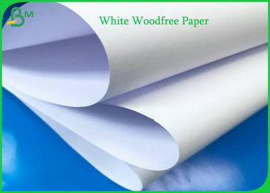55g 60g 70g 80g Biała rolka papieru bezdrzewnego 100% masy celulozowej z drewna Virgin do książki ćwiczeń