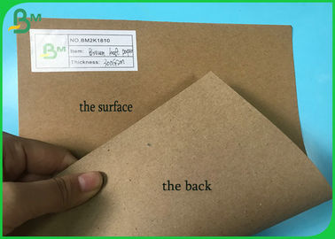Brązowy papier pakowy z recyklingu masy drzewnej 300G 350G o dobrej sztywności