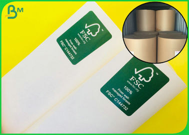 100% masy papierowej do wielokrotnego użytku, białej masy papierniczej do robienia worków papierowych
