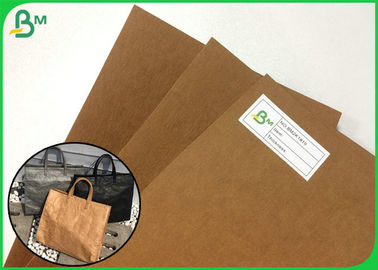 Nowy styl wielokrotnego użytku i składany zmywalny papier Kraft do tworzenia torby