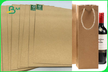 110 do 220 g / m2 Recycled Kraft Liner Board Kraft do pakowania FDA FSC