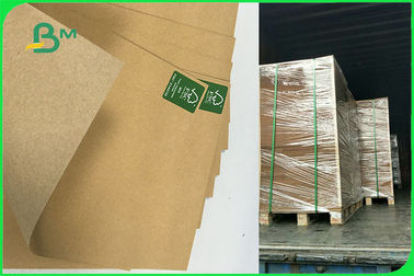 110 g / m2 do 220 g / m2 Recyklingowany brązowy papierowy karton z tektury falistej FDA EU FSC