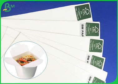 Food Grade 300 gram 350gram jednostronnie powlekany PE papier do produkcji pudełek na żywność