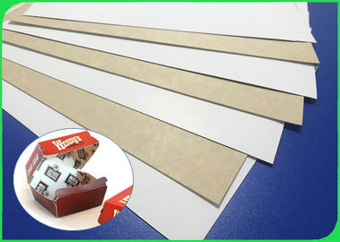 Certyfikat FSC 250 gsm 300 g / m2 Powlekana biała płyta Kraft Top do pakowania pudeł