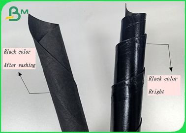 Szerokość 150 cm × 110 włókno stoczniowe 0,55 mm Kolor czarny Zmywalny papier pakowy do toreb ręcznych