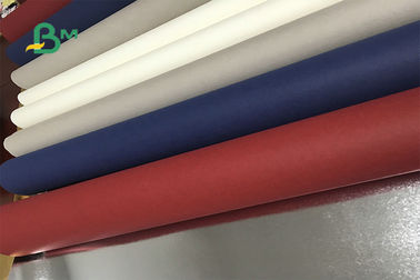 0,55 mm 30 kolorów Kraft Paper Fabric Zmywalny Niełamliwy 150 cm x 110 jardów
