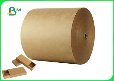 Brązowy papier spożywczy do pudełek na wynos Odporny na rozdarcie 300 g / m2 350 g / m2