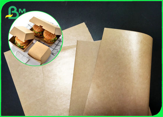 Smaroodporny, niezanieczyszczony papier pakowy powlekany PE o jakości spożywczej, do pakowania fast foodów