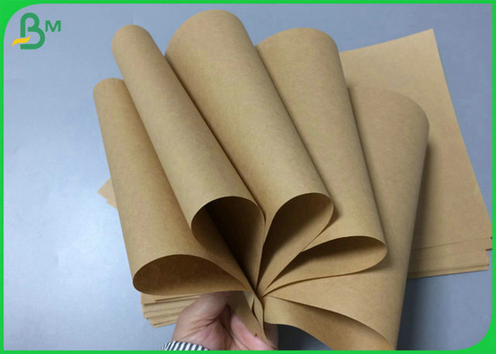 1000mm 1100mm 60GSM 70GSM Brązowy papier pakowy klasy spożywczej do toreb papierowych