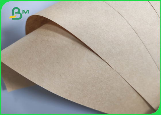 50gsm Kraft Brown Sandwich Bags Papier Biodegradowalny klasy spożywczej