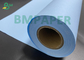Rolka papieru Blueprint o gramaturze 80 g / m2 Pojedyncza podwójna niebieska do cięcia tkanin 610 mm x 50 m