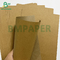180 gm drukowalny papier testowy z pulpą z recyklingu bez powłoki brązowy
