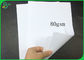 70GSM Biały niepowlekany bezdrzewny papier do rolek do materiałów na notebook