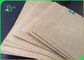 250-450 g / m2 Naturalny brązowy papier linerowy FSC na wynos 70 * 100 cm