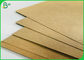 Wysoka sztywność od 135 g / m2 do 450 g / m2 Papier FSC Natural Craft Liner Board 70 * 100 cm Arkusze