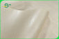 100% czysta rolka z brązowego papieru pakowego MG z opakowaniem żywności 32 do 60 g / m2 FDA FSC ISO