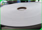 Papier do owijania rur ze słomy Zwykły biały 24 g / m2 28 g / m2 32 mm rolki