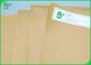 Eco Friendly 40gsm 50gsm Brązowy papier pakowy do pakowania żywności z certyfikatem FSC