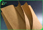Grubość 0,55 mm Brązowa, zmywalna rolka papieru pakowego do produkcji torebek