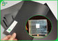 Karton ręczny z makulatury z czarnego papieru o gramaturze od 110 g / m2 do 350 g / m2