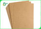 Brązowy papier pakowy 280 - 300 g/m2 do folderów 56 x 100 cm Dobra sztywność