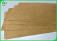 Papier pakowy w brązowym arkuszu z recyklingu 60g do pakowania przekąsek Wodoodporny