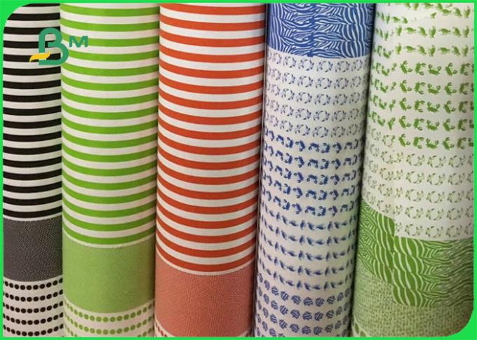 100% Bio-degradable Custom Printed Coloured Paper Straw Making Paper For Drinking
