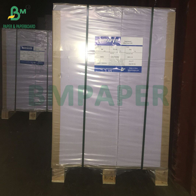 300 gm 320 gm Niebieski Rdzeń Papier C2S Do Kart 71 x 65 cm Wysoka gładkość