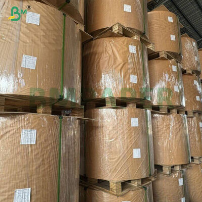 95±2gm Brązowa żywica - powlekany papier chłodniczy Kraft Woda - materiał odporny 1200MM