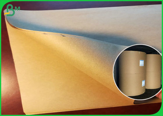 50GSM Good Brown Kraft Paper Arkusze Anti Curl Greaseproof For Packing Nut