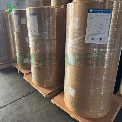 Papier Kraft vierge blanc de qualité alimentaire 40 g/m²-150 g/m² pour la fabrication de sacs