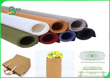 Odporność na rozdarcie 30 kolorów Zmywalny papier tkaninowy do naklejania 1 minimalnie na podłoże Dostosowany