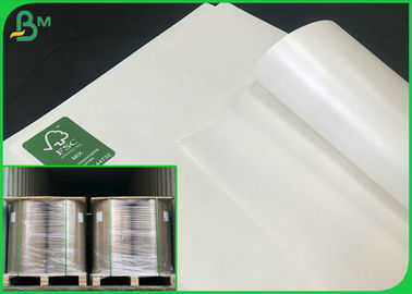 40G do 350G C1S Biały papier rzemieślniczy / deska z kości słoniowej z powleczonymi PE szpulami papieru