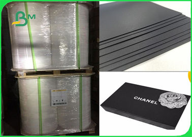 Recykling masy celulozowej 300 - 400 g / m2 Dobra sztywność ciągnienia Czarny tektura twarda do kalendarza biurkowego