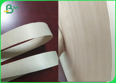 FDA 60gm Niebielony Papier Kraft 15mm Roll do produkcji słomek papierowych