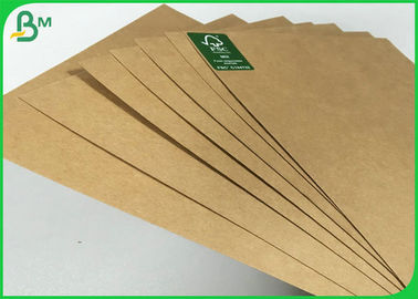 Przeciwwrotność czystej celulozy brązowej, rolka z papieru Kraft o masie 190 g 200 g 230 g 250 g