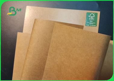 FDA Zatwierdzony 160gsm + 10g Brązowy papier pakowy powlekany dziewicą Brązowy papierowy kubek