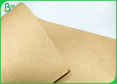 Virgin 40gsm 80gsm Rolka papieru pakowego w kolorze brązowym MG na pudełka na lunch