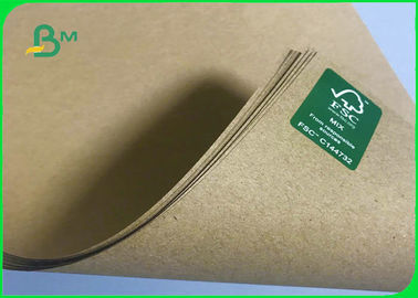 100GSM 120GSM recyklingowana brązowa rolka papieru pakowego do toreb na artykuły spożywcze