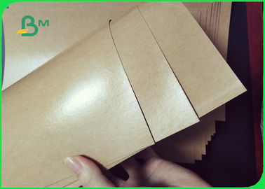 Szybkie pakowanie żywności 270 GSM Kraft Paper Brązowe rolki papieru powlekane PE
