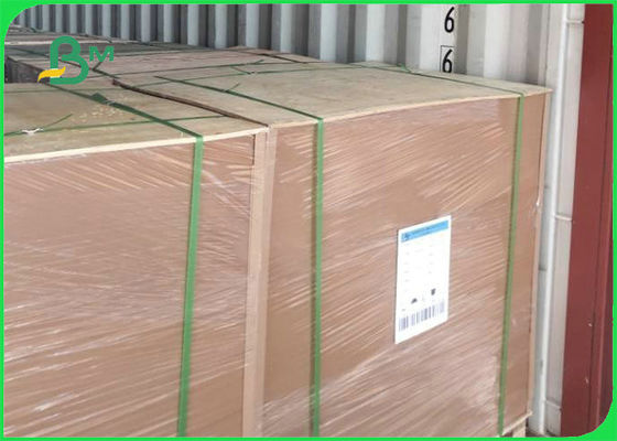 Food Grade 300gsm + 15g PE brązowy papier do recyklingu do pudełek na przekąski Wodoodporny