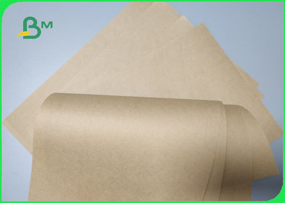 Papier pakowy z pierwszego tłoczenia drewna o gramaturze 60 g / m2, brązowy, papier pakowy na koperty